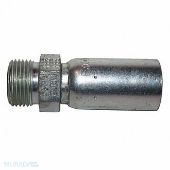 KURT Crimp Fitting Straight 3/8 ID ORS, 55RT46