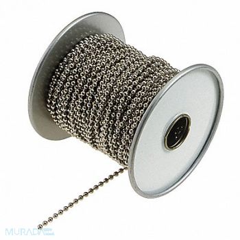 LUCKY LINE PRODUCTS Ball Chain No 8 Silver, 20KR16
