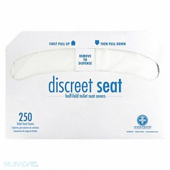 HOSPECO Toilet Seat Cover 5000 White PK20, 20LE14