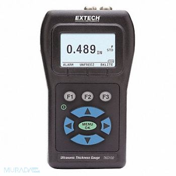 EXTECH Digital Ultrasonic Thickness Gauge, 20LK16