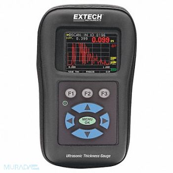EXTECH Digital Ultrasonic Thickness Gauge, 20LK18
