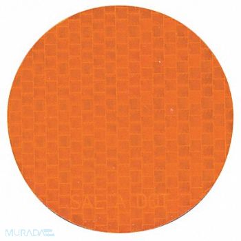 INCOM MANUFACTURING Floor Tape Orange 3 inx3 in Circle PK50, 20LP80