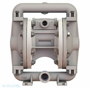 VERSA-MATIC DblDiaphPmp FNPT PTFE/SSteel 3/8in 12gpm, 20LR21