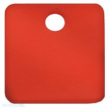 C.H. HANSON Blank Tag Alum 1 1/4in H 1 1/4in W PK5, 20LR81