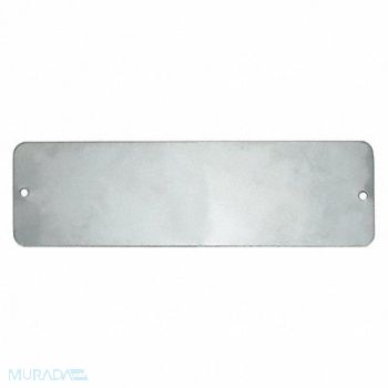 C.H. HANSON Blank Tag SS 2in H 6in W Silver PK5, 20LT13