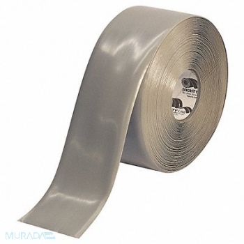 MIGHTY LINE E3477 Floor Tape Gray 4 inx100 ft Roll, 20PF98
