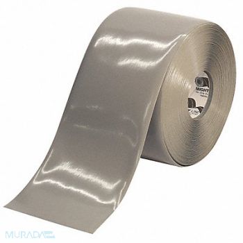 MIGHTY LINE E7645 Floor Tape Gray 6 inx100 ft Roll, 20PF99