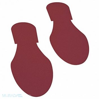 MIGHTY LINE K3735 Floor Tape Brown 3.5 inx9.5 in Foot PK50, 20PG18