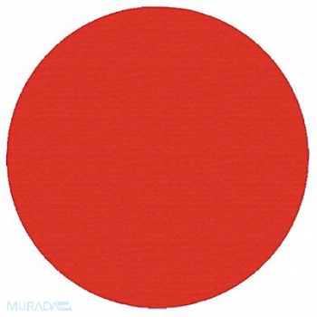 MIGHTY LINE K3733 Floor Tape Red 2.69 Dia Circle PK200, 20PG24