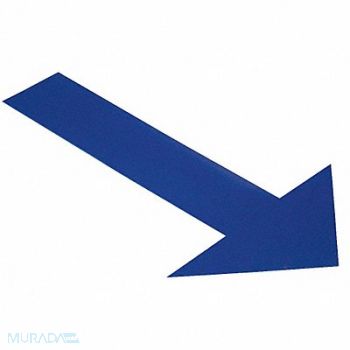 MIGHTY LINE K3732 Floor Tape Blue 6 inx10 in Arrow PK50, 20PG36
