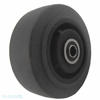 GRAINGER APPROVED Conductive RBBR Tread Plastic Core Wheel, 20PM15
