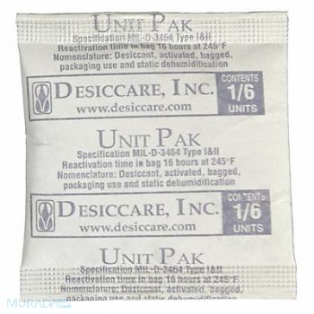 SCS Desiccant Bag Tyvek Bags PK1200, 20RE41