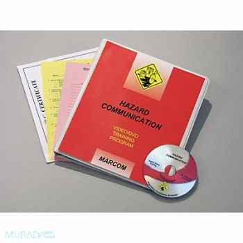 MARCOM DVD Spanish Hazard Communication, 20RR15