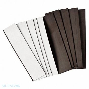 BRADY Magnetic Strip 4in. L x 1in. W PK10, 20RX89