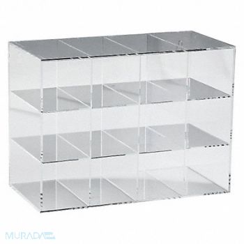 BRADY Safety Glasses Holder 11-1/2in.H Acrylic, 20RX99