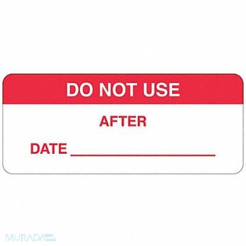 BRADY Inspction Lbl 5/8inHx1-1/2inW Poly PK364, 20RY21