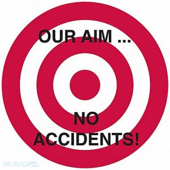 BRADY Hard Hat Emblem Labl 2in. Dia Vinyl PK4, 20RY62