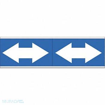 BRADY Pipe Marker 2 1/4in H 7in W, 20TG08