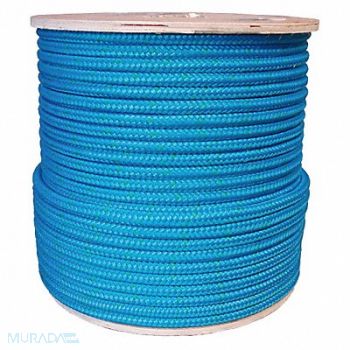 GRAINGER APPROVED Rigging Line Rope 1/2 in x 600 ft Double, 20TL66