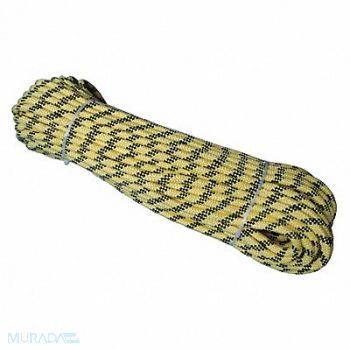 GRAINGER APPROVED Climbing Rope 1/2 in x 150 ft 32 Strand, 20TL69