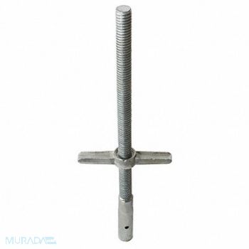 METALTECH Scaffold Leveling Jack Steel Zinc Plated, 20TN24