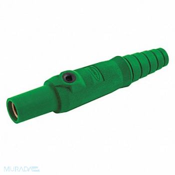 HUBBELL Connector 3R 4X 12 Female Green 8-2, 20TP96