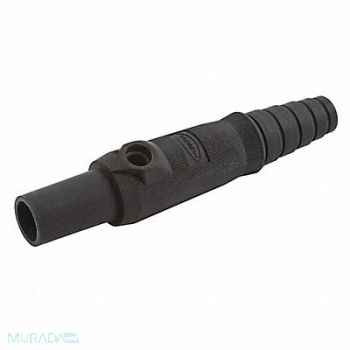HUBBELL Single Pole Connector Female Black, 20TR37