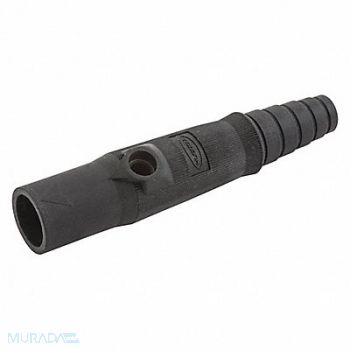 HUBBELL Single Pole Connector Male Black, 20TR42
