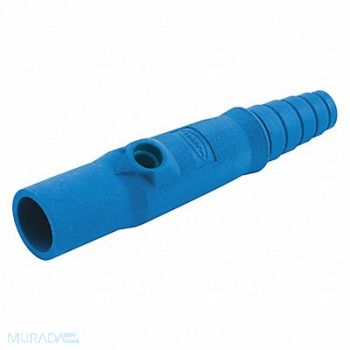 HUBBELL Single Pole Connector Male Blue, 20TR43