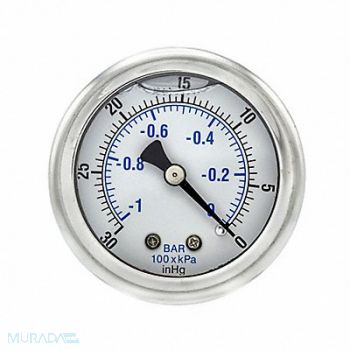 PIC GAUGES Vacuum Gauge 1/4 in NPT 2 in, 20TV97