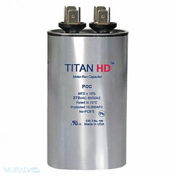TITAN HD Motor Run Capacitor 7.5 MFD 2 1/16 H, 20UD27