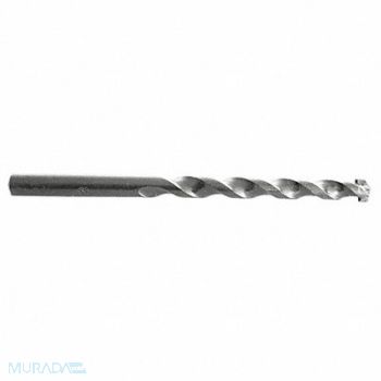 WESTWARD Hammer Masonry Drill 7/32in Carbide Tip, 20UR62