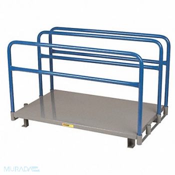 LITTLE GIANT Vertical Sheet Rack 32-1/2 H 36 D Gray, 20VA65