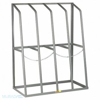 LITTLE GIANT Vertical Bar Rack 60 H 48 W 24 D Gray, 20VA66