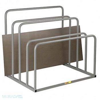LITTLE GIANT Vertical Sheet Rack 43-1/2 H 48 W Gray, 20VA67