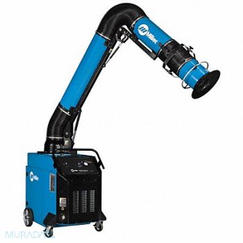 MILLER ELECTRIC Portable Fume Extractor 12 ft L MERV 16, 20VE89