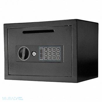 BARSKA Compact Depository Safe 0.59 cu ft Black, 20VK20