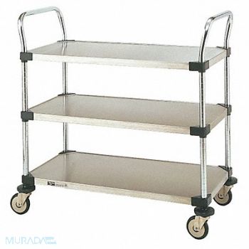 METRO Metal Shelf Cart 375 lb SS, 20W633