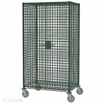 METRO Wire Security Cart Epoxy Coat 53x22x68, 20W723