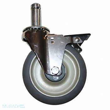 METRO Swivel Stem Caster w/Brake Height 5 In, 20W853