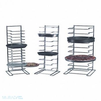 AMERICAN METALCRAFT Pizza Rack Chrome Plated, 20W897