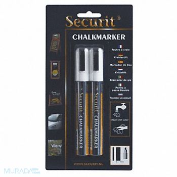 AMERICAN METALCRAFT Chalk Marker White Fine PK2, 20W995