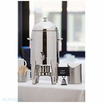AMERICAN METALCRAFT Coffee Urn Silver/Gold 11 qt., 20X518