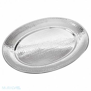 AMERICAN METALCRAFT Hammered Tray 15-1/2 x 20 in, 20X551