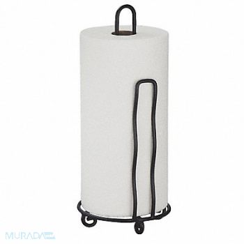 AMERICAN METALCRAFT Paper Towel Dispenser (1) Roll Black, 20X592