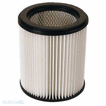 DAYTON Cartridge Filter For Canister Vacuum, 20X613