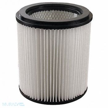 DAYTON Cartridge Filter For Canister Vacuum, 20X614