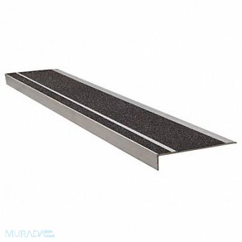WOOSTER Stair Tread Black 60in W Extruded Alum, 20X785