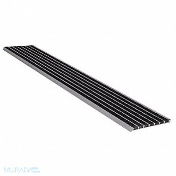 WOOSTER Stair Nosing Black 48in W Extruded Alum, 20X812