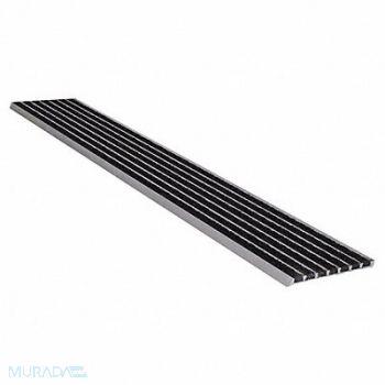 WOOSTER Stair Nosing Black 60in W Extruded Alum, 20X813
